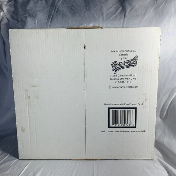 Mario Lemieux Gold Medal Glory Framed Picture - Salt Lake City - Team Canada - Picture 7 of 8